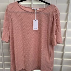💞NWT Rose + Olive pink shirt size Large